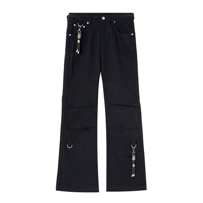 Pantalones Khaki Plisados de Corte Recto Cómodos y Versátiles - Image 12