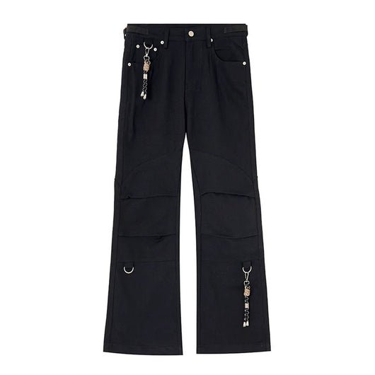 Pantalones Khaki Plisados de Corte Recto Cómodos y Versátiles - Image 12