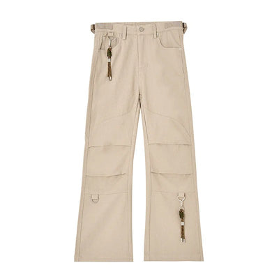 Pantalones Khaki Plisados de Corte Recto Cómodos y Versátiles - Image 14