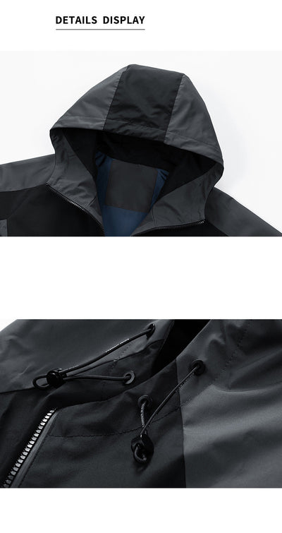Chaqueta Térmica Impermeable para Hombre - Abrigo Deportivo Resistente al Viento - Image 10