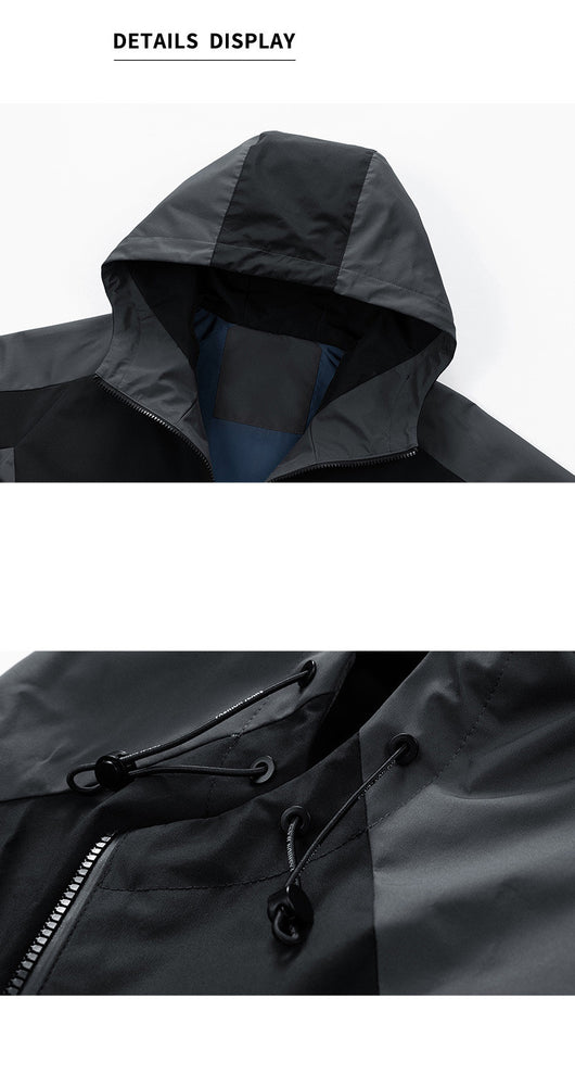 Chaqueta Térmica Impermeable para Hombre - Abrigo Deportivo Resistente al Viento - Image 10