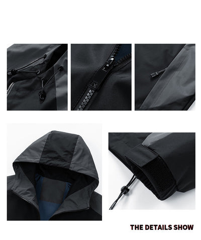 Chaqueta Térmica Impermeable para Hombre - Abrigo Deportivo Resistente al Viento - Image 11
