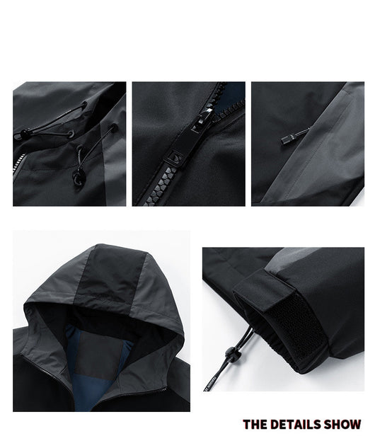 Chaqueta Térmica Impermeable para Hombre - Abrigo Deportivo Resistente al Viento - Image 11