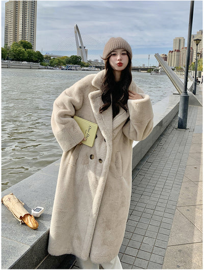 Abrigo de Lana de Cordero con Cuello Reforzado y Grosor Extendido - Image 8