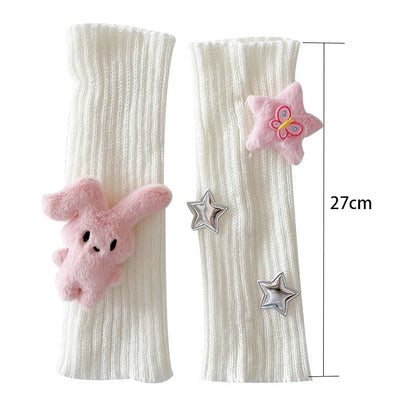 Calcetines Cálidos Estilo Coreano para Niñas - Medias Suaves de Lana con Diseño Adorable - Image 10