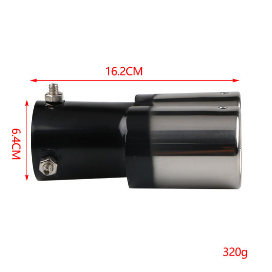 Tubo de Escape Doble Silenciador Universal Acero Inoxidable para Automóviles - Image 31