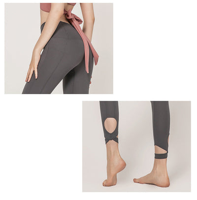 Conjunto Deportivo de Yoga Aéreo con Espalda Descubierta, Secado Rápido y Soporte Antiimpacto - Image 19