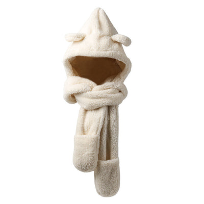 Conjunto Térmico Infantil 3 en 1: Gorro, Guantes y Bufanda con Diseño de Animales - Image 29