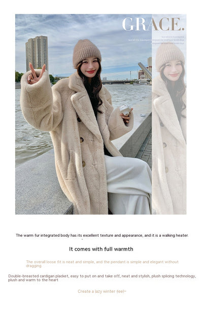 Abrigo de Lana de Cordero con Cuello Reforzado y Grosor Extendido - Image 18