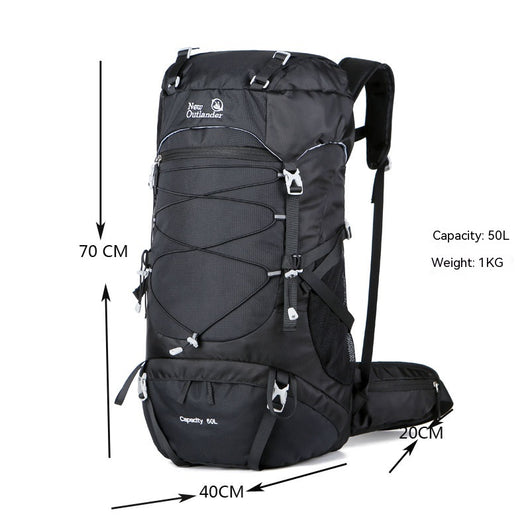 Mochila de Senderismo 50L - Bolsa de Montaña Resistente para Trekking y Camping - Image 30