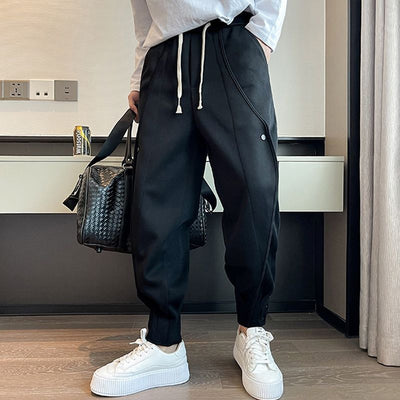Pantalones Deportivos de Terciopelo para Hombre Talla Grande - Image 11