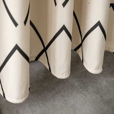 Cortina de Baño Impermeable con Perforaciones - Divisor de Ducha - Image 8