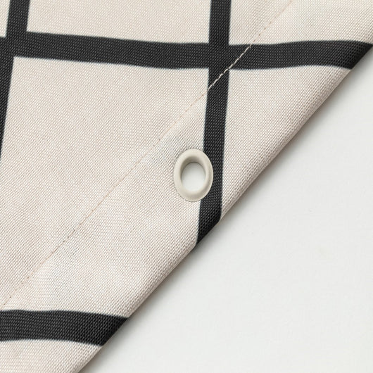 Cortina de Baño Impermeable con Perforaciones - Divisor de Ducha - Image 11