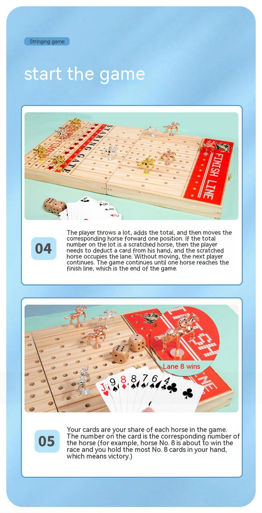Juego de Ajedrez Magnético Plegable - Tablero de Carreras de Caballos y Puzzle Estratégico - Image 18