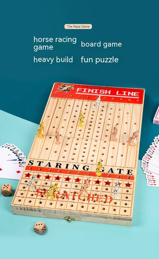 Juego de Ajedrez Magnético Plegable - Tablero de Carreras de Caballos y Puzzle Estratégico - Image 20