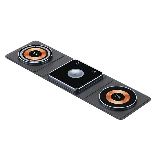Estación de Carga Magnética 3 en 1 Plegable para iPhone, iWatch y AirPods - Image 14