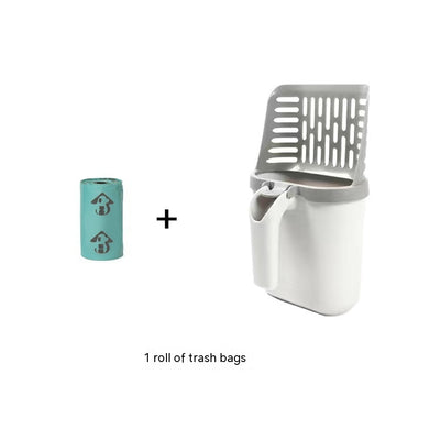 Pala Recogedor de Arena para Gatos Portátil con Diseño Integrado - Image 21