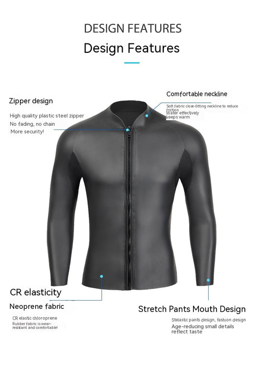 Traje de Buceo y Surf con Adhesivo de Cuero Premium - Image 13