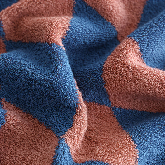 Toallas de Baño Familiares Algodón Peinado Rayas Rombos - Suavidad Premium - Image 33