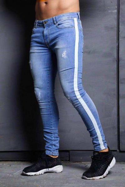 Jeans para Hombre con Rotos en las Rodillas - Estilo Urbano Moderno - Image 9