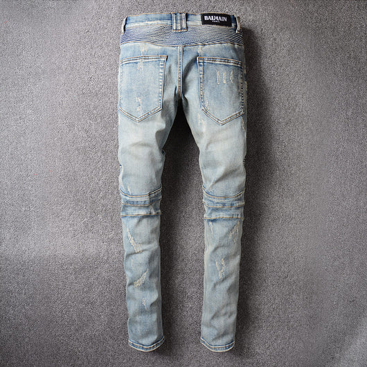 Jeans Biker Rotos con Estilo - Image 9