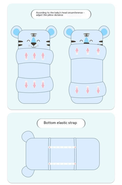 Almohada de Bebé Recién Nacido con Cáscara de Trigo Sarraceno y Algodón Puro - Image 22