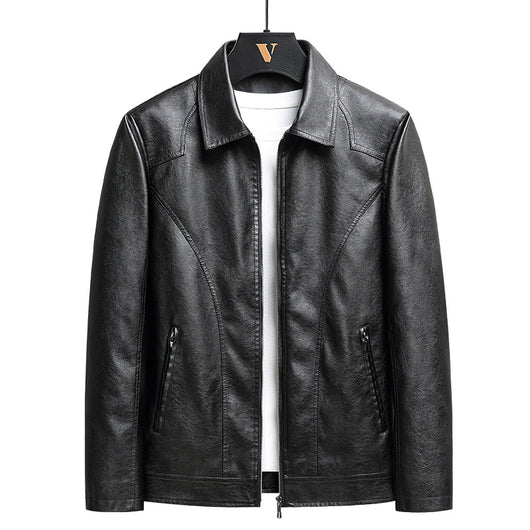 Chaqueta de Cuero Delgada para Hombre - Image 12
