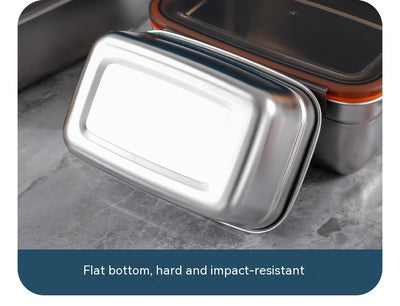Contenedor Hermético de Acero Inoxidable para Refrigerador y Congelador - Image 32