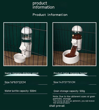 Dispensador Automático de Agua y Alimento para Perros y Gatos - Image 10