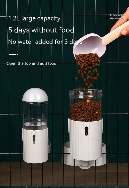 Dispensador Automático de Agua y Alimento para Perros y Gatos - Image 15