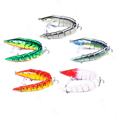 Señuelo Articulado Realista para Pesca de Locha y Peces Pequeños - Image 11