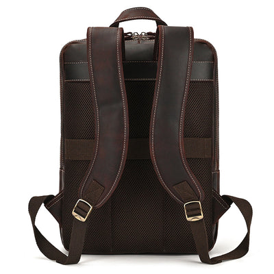 Mochila de Cuero Vintage para Hombre - Piel de Res Auténtica - Image 33