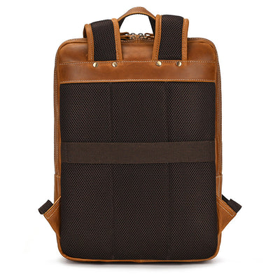 Mochila de Cuero Vintage para Hombre - Piel de Res Auténtica - Image 40