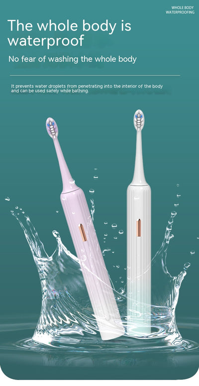 Cepillo de Dientes Eléctrico con Suspensión Magnética y Carga USB Nivel 7 Impermeable - Image 18