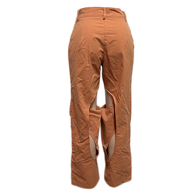 Pantalones Casuales de Algodón y Lino con Detalle Torcido - Image 35