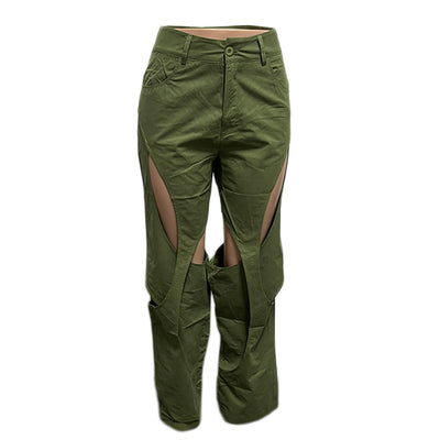 Pantalones Casuales de Algodón y Lino con Detalle Torcido - Image 41