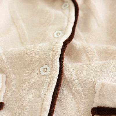 Pijamas de Franela para Parejas Otoño e Invierno - Image 11