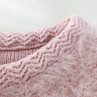Cardigan Tejido Mohair Suave - Abrigo Largo de Manga Larga - Image 18