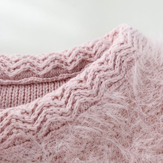 Cardigan Tejido Mohair Suave - Abrigo Largo de Manga Larga - Image 18