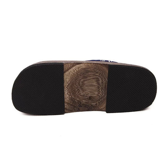 Sandalias Tradicionales Japonesas de Madera para Hombre - Image 11