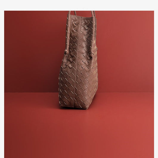 Bolso Bandolera Vintage Tejido de Gran Capacidad para Mujer - Image 9