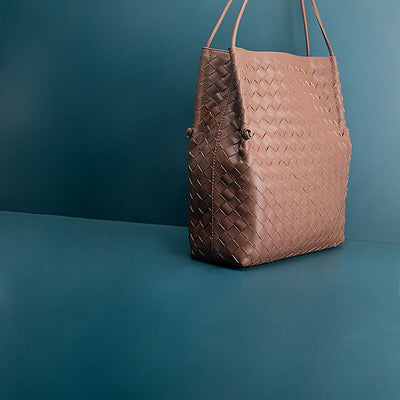 Bolso Bandolera Vintage Tejido de Gran Capacidad para Mujer - Image 11
