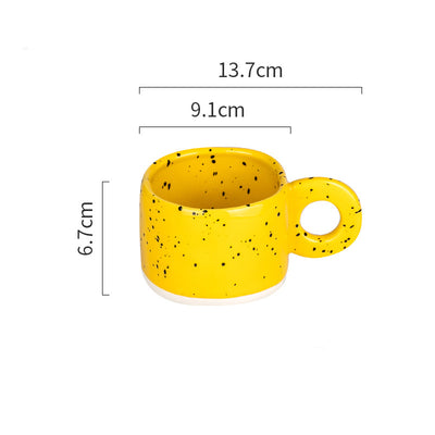 Taza de Desayuno de Cerámica con Asa Anillo - Image 16