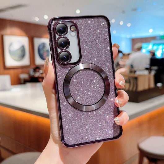 Funda Transparente con Plaquinado Magnético para Celular - Image 27