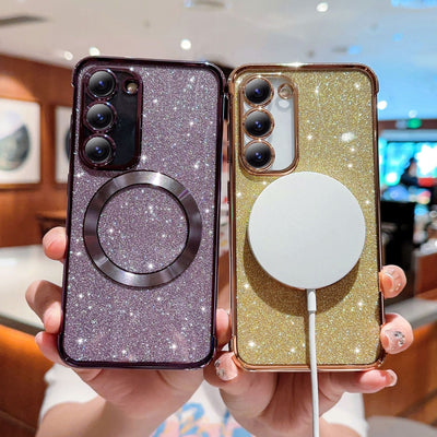 Funda Transparente con Plaquinado Magnético para Celular - Image 28