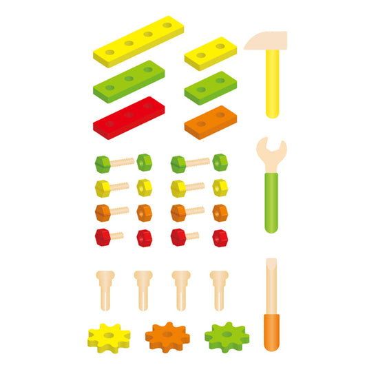 Juego Educativo de Herramientas en Madera - Juguete de Ensamblaje y Desarmado - Image 15