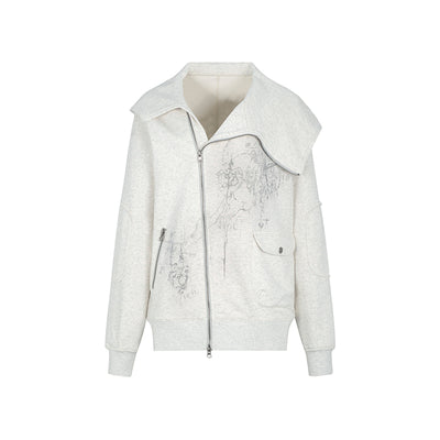 Sudadera Asimétrica Estilo Relajado para Mujer - Image 15