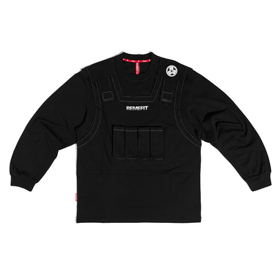 Polera Táctica de Dos Cuerpos con Algodón Stretch y Mangas Largas - Image 12