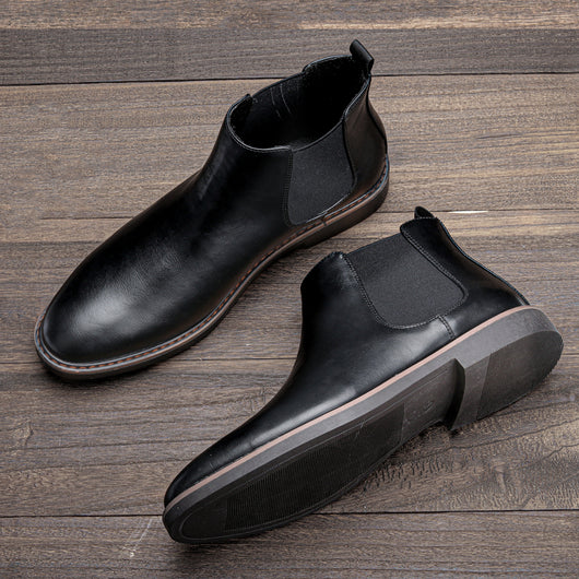 Botas Impermeables de Cuero para Hombre - Image 16
