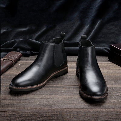Botas Impermeables de Cuero para Hombre - Image 18
